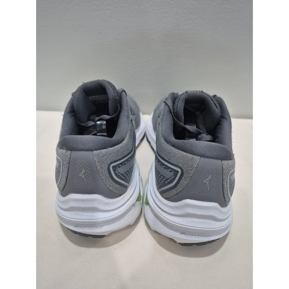 MIZUNO Wave Inspire 18 Womens Sz 7.5 Running Gray Shoes J1GD224405